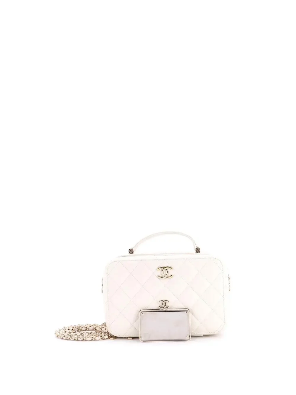 Chanel Cc Zip Around Top Handle Vanity #275625C34B